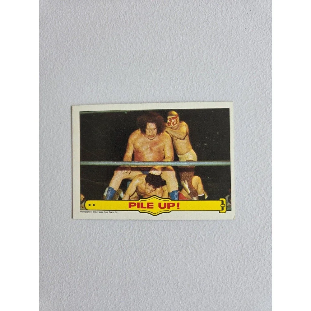 Vintage 1985 Topps WWF Trading Cards 39 Card Lot Hulk Hogan And More